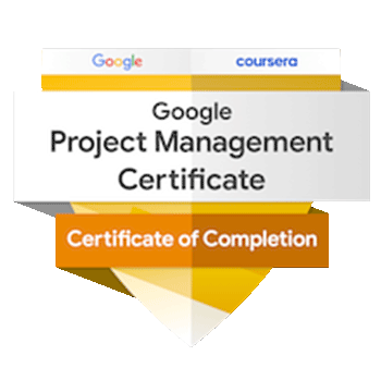 Google Project Management Certification Badge